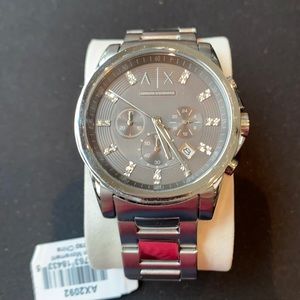 ⚙️ARMANI EXCHANGE CHRONOGRAPH STEEL WATCH 🔥